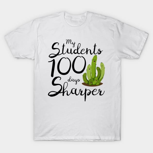 My students 100 days sharper T-Shirt by Amelia Emmie